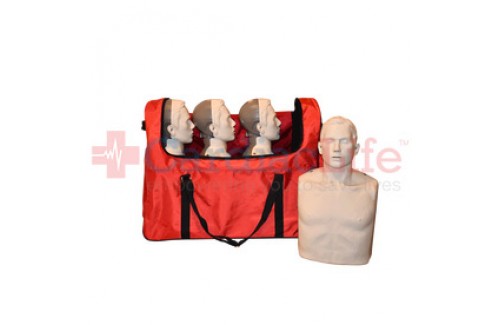 BigRed™ Adult CPR Manikin with LED Light CPR Feedback- 4 Pack